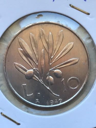 Moneta italia lire 1949 - lire,