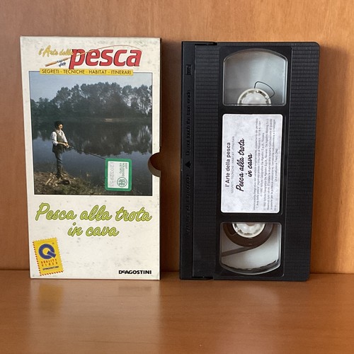 Vhs arte della - pesca, alla