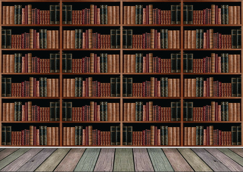 Libri biblioteca vintage carta