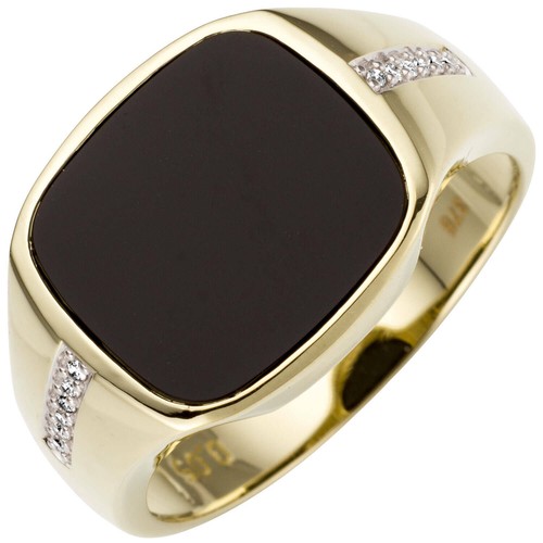 Anello uomo oro giallo - in,