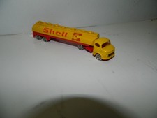 LEGO vintage camion Mercedes "Autobotte Shell " scala 1:87, metallo, anni '60