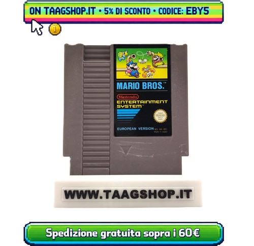 Mario bros nintendo nes - nintendo,
