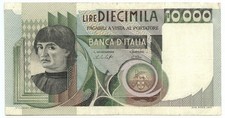 10000 LIRE PORTRAIT OF MAN A
