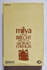 MILVA Canta Brecht Diretta da Giorgio Strehler JAPAN CASSETTE Seven Seas K28W500