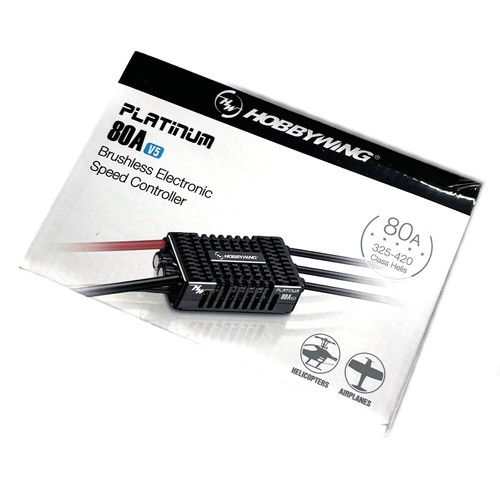 Hobbywing platinum 80a esc - platinum,