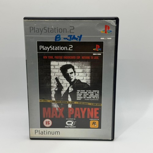Max payne ps2 playstation - payne, 2