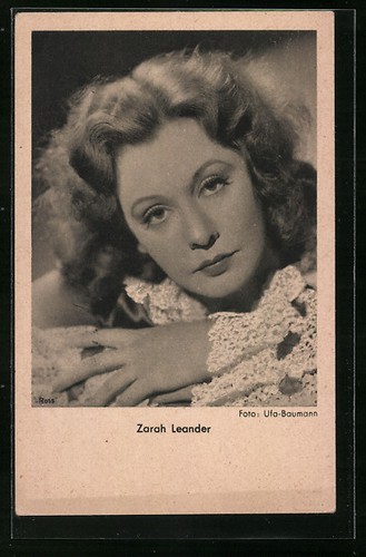 Attrice zarah leander guarda - zarah,