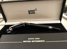 Penna stilografica Montblanc Starwalker "Midnight Black Resin". Never Used