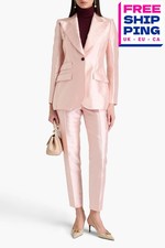 Giacca blazer seta Dolce & Gabbana RRP€2450 IT38 US2 UK6 XS rosa Made in Italy