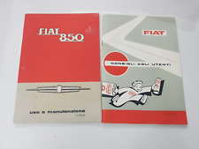 LIBRETTO USO E MANUTENZIONE