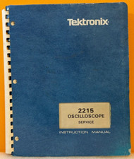 Tektronix 070-3826-00 1981 2215 Oscilloscopio Manuale Istruzioni Servizio.