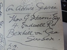 ARMY POST OFFICE  HARRIS 4