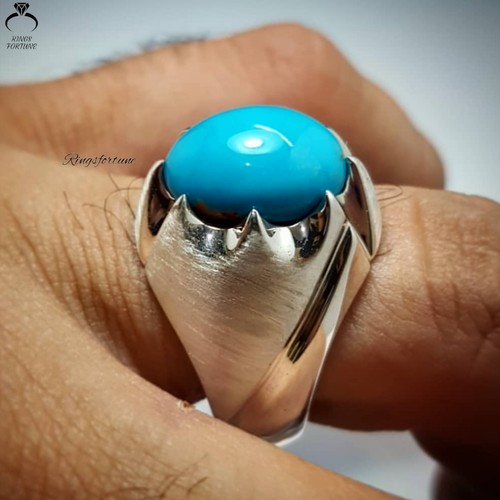 Anello uomo turchese neyshabur - turchese,