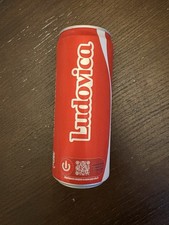 Lattina Coca-Cola 33 cl - Nome Ludovica - limited edition - piena
