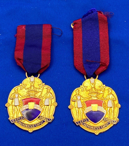 Pair masonic mark master mason - pair,