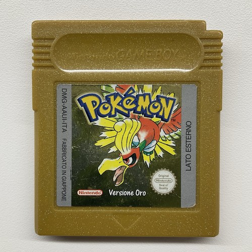 Pokemon oro nintendo game boy - pokemon,