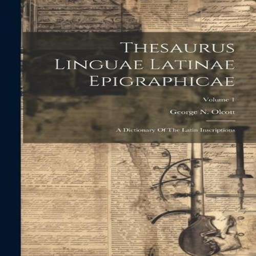 Thesaurus linguae latinae - thesaurus,