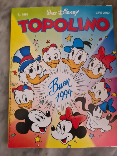 Topolino fumetti disney annata - topolino,