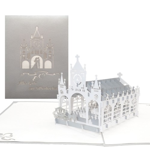 Biglietto matrimonio - biglietto, 3d