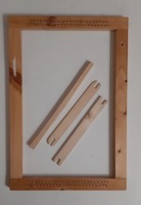 Telaio artigianale fatto a mano basico in legno 36,5 cm x 53,5 cm 