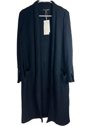 Cardigan cappotto lungo aperto