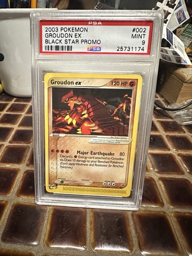 Carta pokemon groudon - carta, ex
