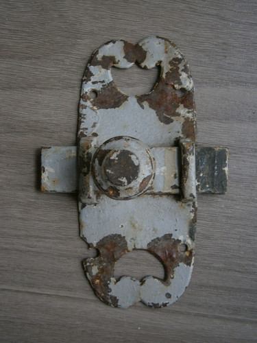 Scrocco ferro battuto 1790 - scrocco, c-1790