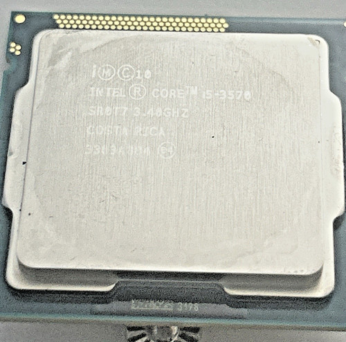 Cpu intel core - i5-3570, 3,40