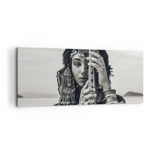 Quadro tela 120x50cm donna - quadro,