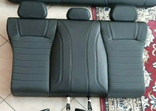 SPALLIERA SEDILE POSTERIORE FISSO NUOVA ALFA ROMEO GIULIA PELLE NERA/STOFFA