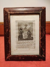 Incisione antica Benedizione