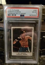 1973 Panini #301 Roberto Duran