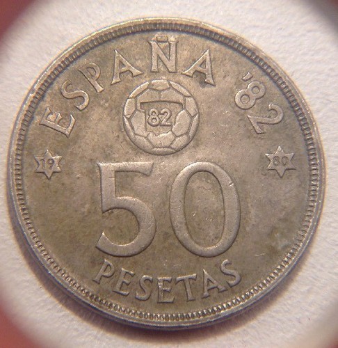 Moneta spagna pesetas 1980 - moneta,