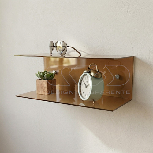 Comodino sospeso 75x15 - comodino, cm