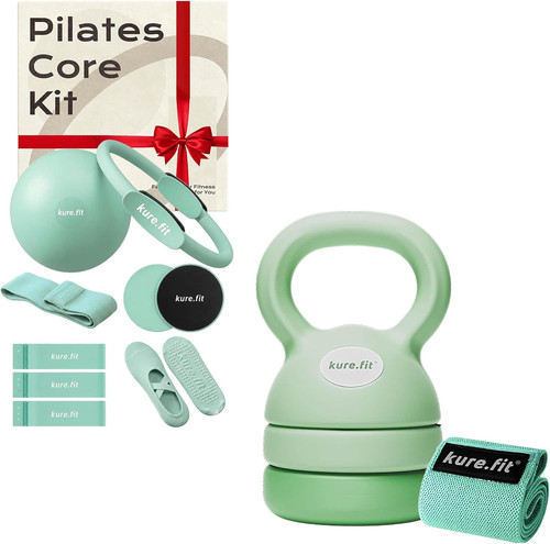Set kettlebell verde