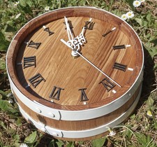 Orologio da parete in legno