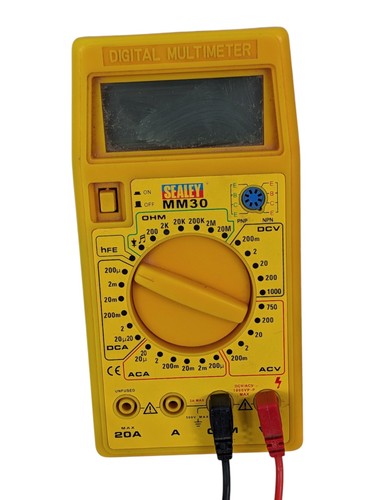 Sealey mm30 tester multimetro - mm30,