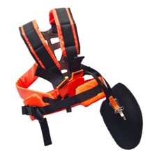 Tracolla decespugliatore cinghia imbottita doppia per decespugliatori decespugliatore 11" x 8,27"