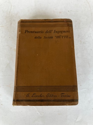 Prontuario dell ingegnere - prontuario, dell'ingegnere