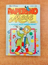 PAPERINO MESE - AGOSTO - N. 98 - anni 80
