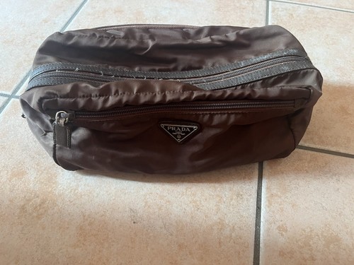 Trousse prada marrone - trousse,