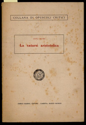 Catarsi aristotelica - la,