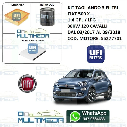Kit tagliando filtri - tagliando,