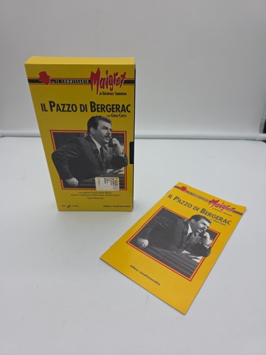 Vhs cartonata commissario - vhs, il