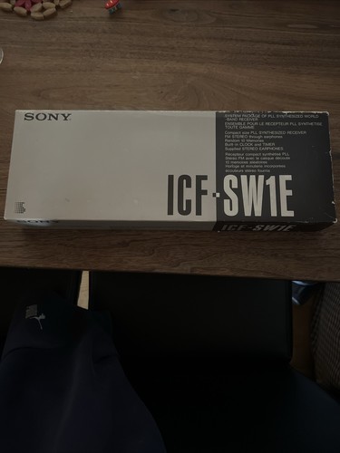 Sony icf sw1e ricevitore - icf-sw1e, a