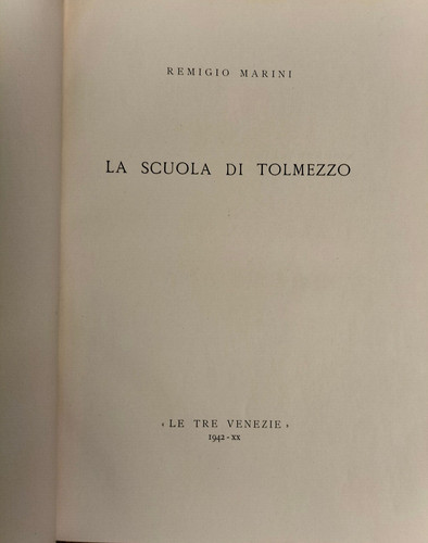 Marini remigio scuola di - marini, la