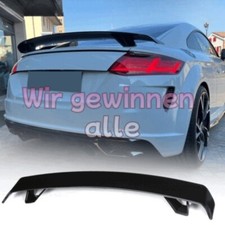 Spoiler posteriore nero lucido