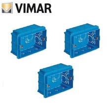 SCATOLA 3 MODULI DA INCASSO