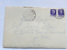 ITALIA ISTRIA TRIESTE LETTERA DA FIUME A POLA 1936