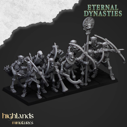 Ancient skeletons with - skeletons,